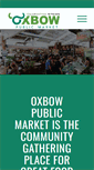 Mobile Screenshot of oxbowpublicmarket.com